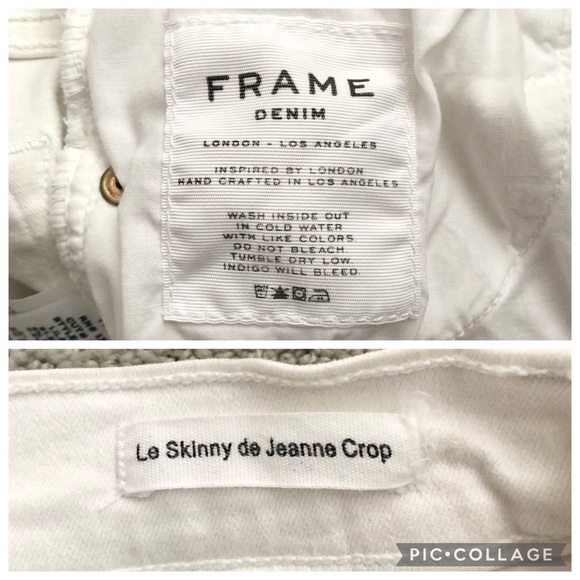 \Frame\• Le Skinny de Jeanne Crop - Picture 15 of 16